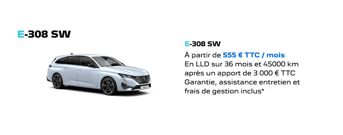 PEUGEOT NOUVELLE E-308 SW ALLURE