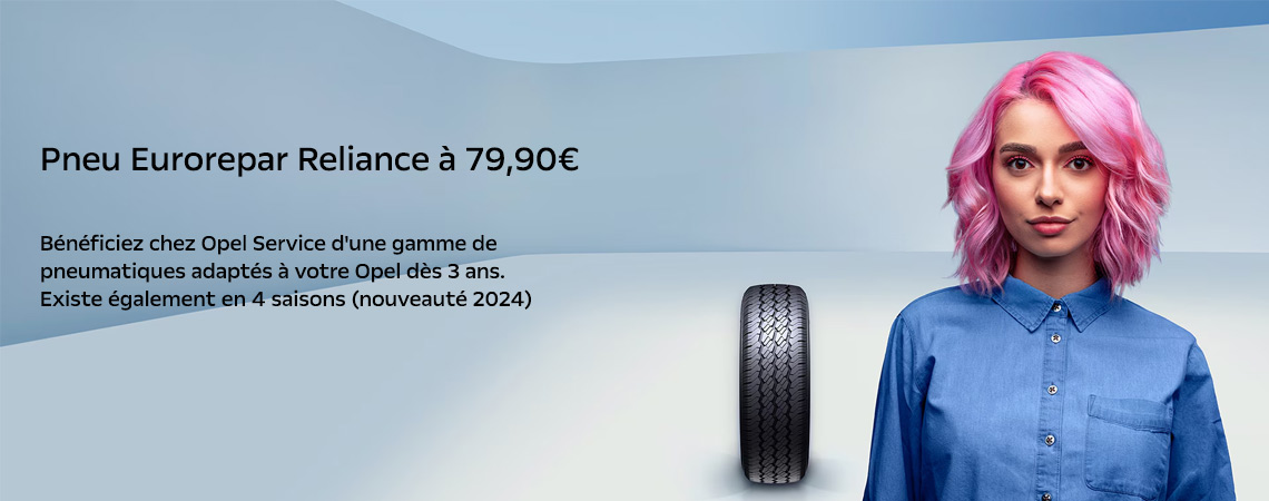  Pneu Eurorepar Reliance à 79,90€