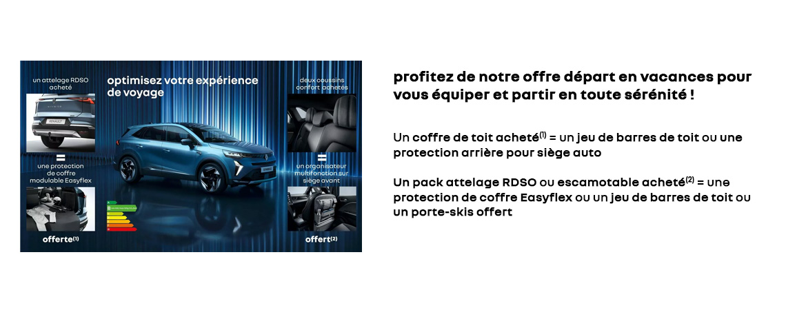 Offres Accessoires Renault