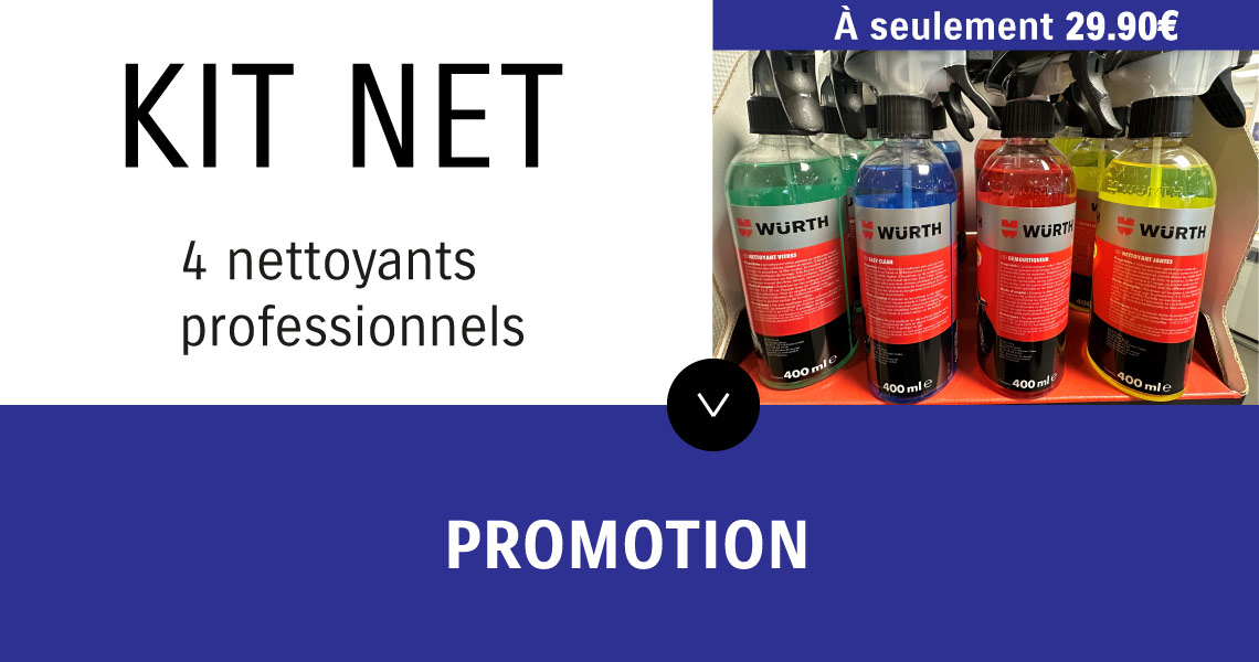 Promotion kit nettoyants