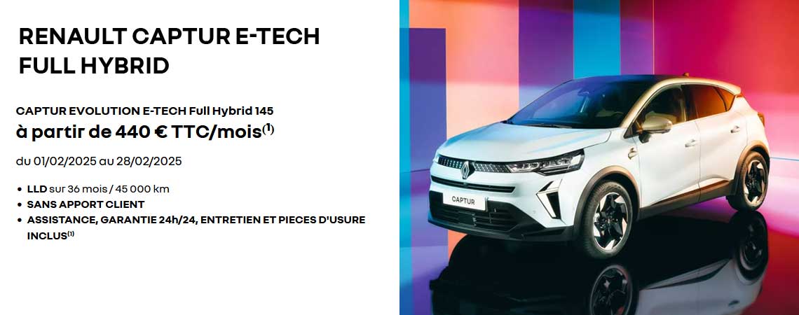 Renault Captur E-Tech full hybrid 