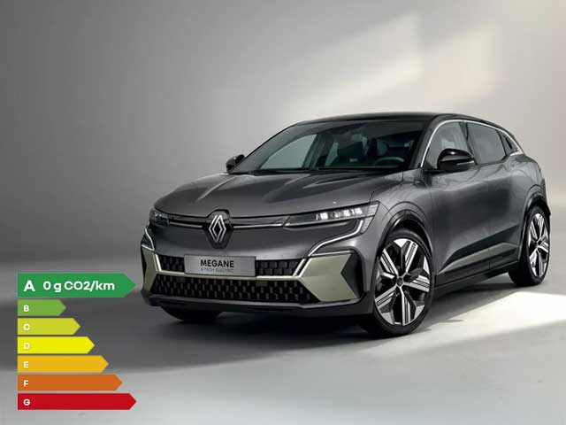 RENAULT MEGANE E-TECH ÉLECTRIQUE TECHNO 220CH AUTONOMIE CONFORT à partir de 210€/mois