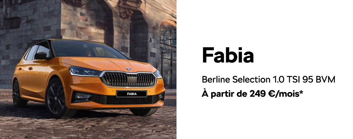 FABIA BERLINE SELECTION 1.0 TSI 95 BVM