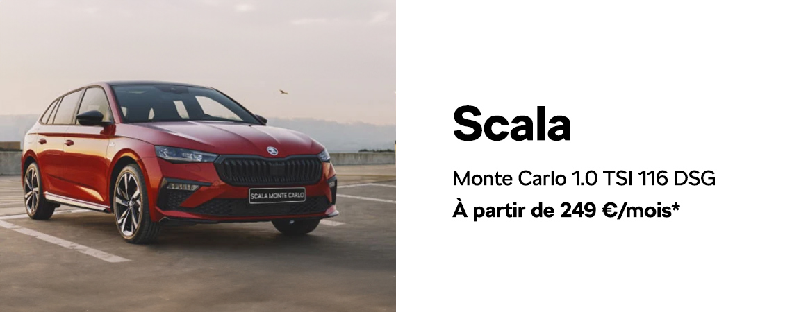 SCALA MONTE-CARLO 1.0 TSI 116CH DSG