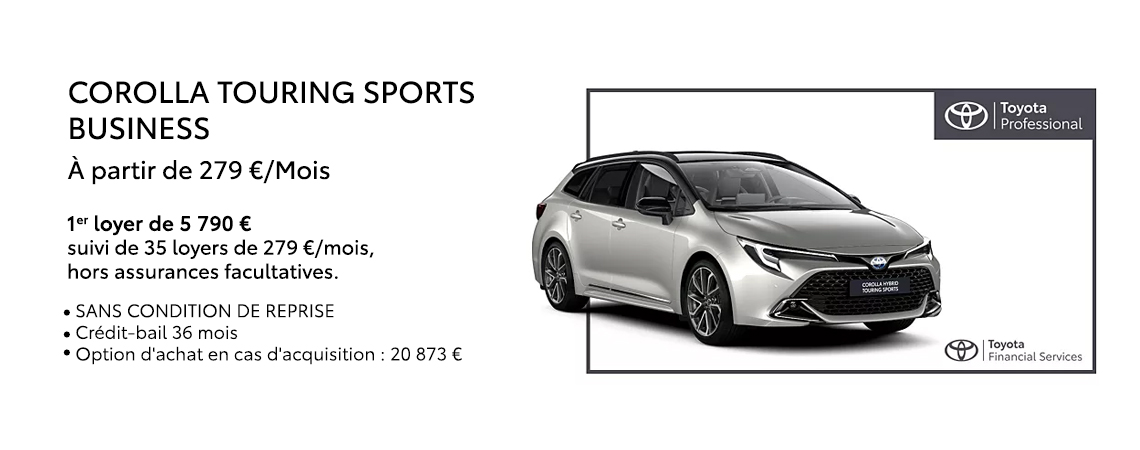 TOYOTA COROLLA TOURING SPORTS BUSINESS