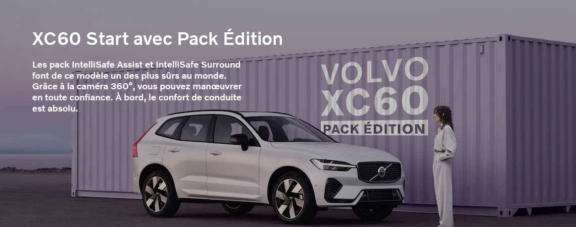 Volvo XC60 avec Pack Édition