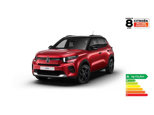 ë-C3 Électrique 113ch, autonomie urbaine, YOU  À partir de 12 990 €