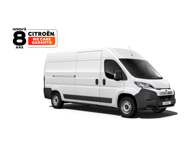 ë-Jumper L3H2 3.5T Renforcé Heavy Duty Moteur électrique 270ch - Batterie 110 kWh À partir de 349 € HT/mois