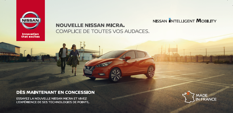 Demande d'essai Nouvelle Nissan MICRA