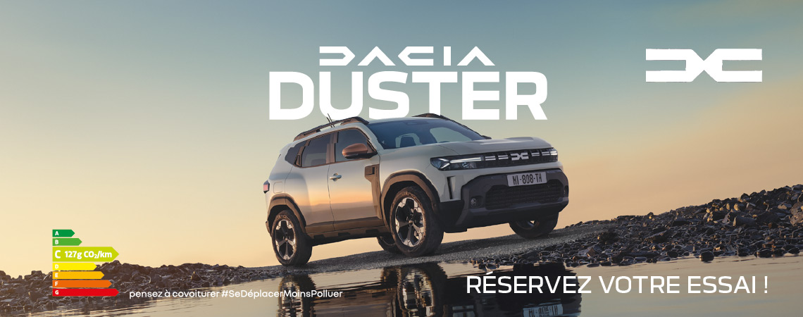 INVITATION : LANCEMENT NOUVEAU DACIA DUSTER