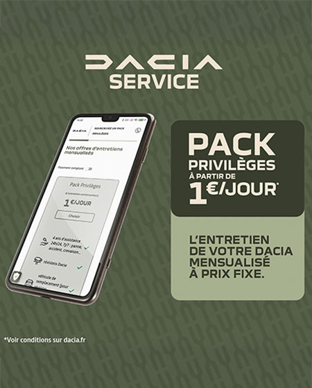 DACIA PACK PRIVILEGES