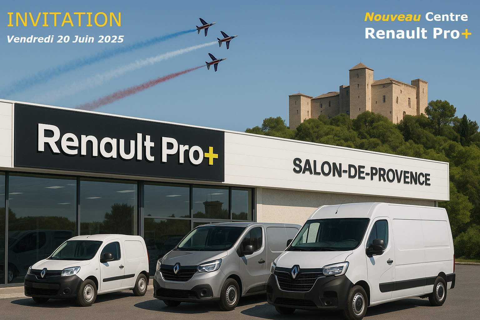 Inscription Pr&eacute;sentation Renault Pro+
