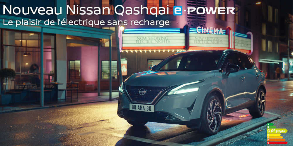 Nouveau Nissan Qashqai e-POWER : Réservez votre essai !