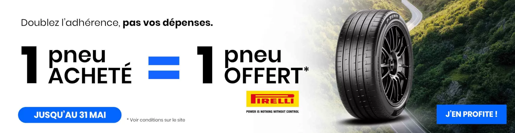 Pirelli 2nd Row Banner