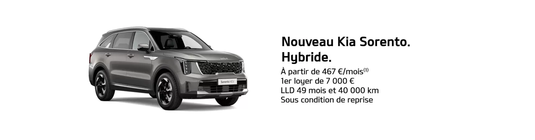 KIA NOUVEAU SORENTO HYBRIDE