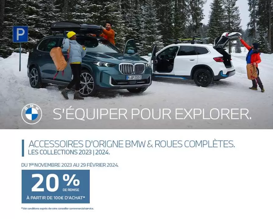 Offre accessoires Hiver - BMW SECLIN