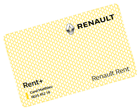 Carte Renault Rent plus