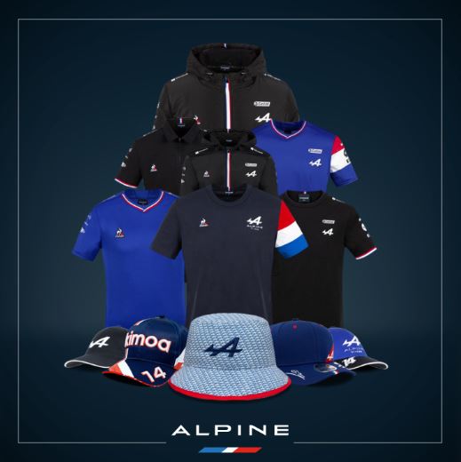 Nouvelle collection sur la boutique officielle Alpine.